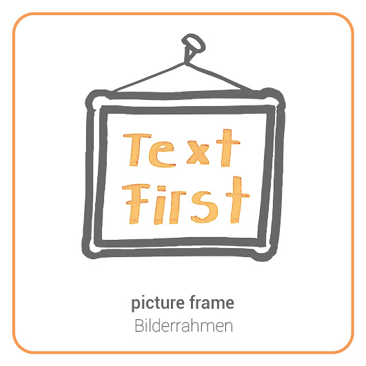 Picture Frame - Bilderrahmen